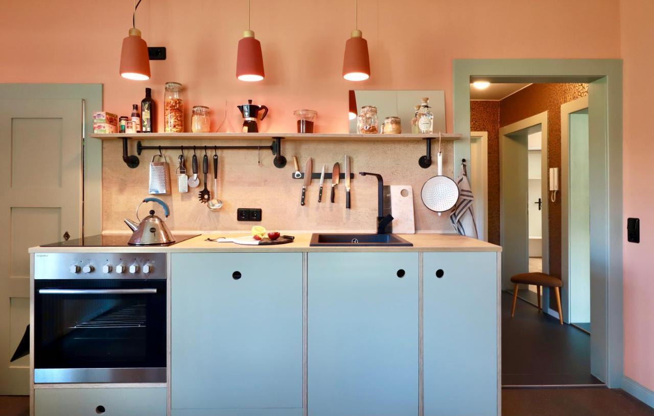 Ferienwohnung 60Er Jahre Design Apartment - 65Qm Fewo Im Zittauer Gebirge - Familienfreundliche Unterkunft Am Bergfuss Zum Toepfer Olbersdorf Bagian luar foto